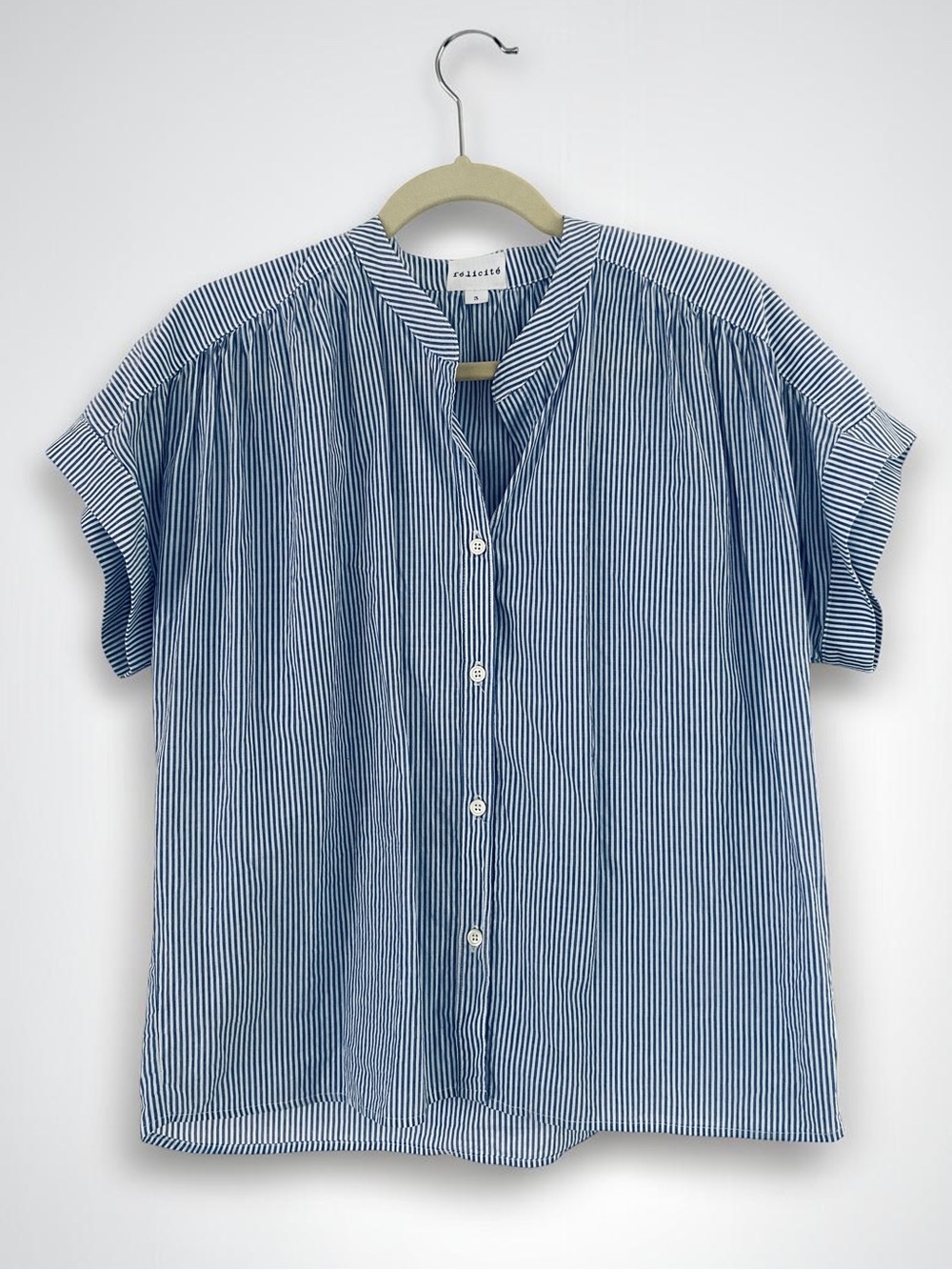 felicite Short Sleeve Cotton Top